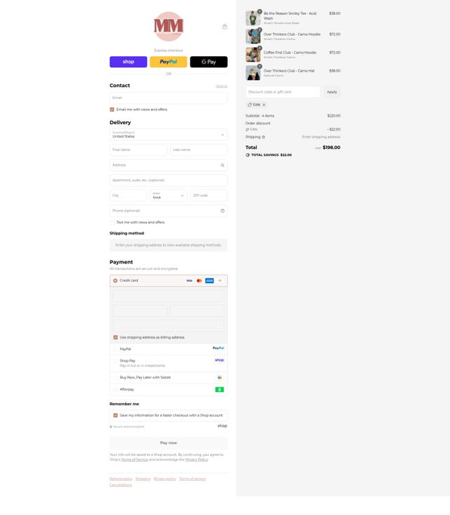 Mountain Moverz checkout page showing Mountain Moverz coupon code box | Screenshot taken by SimplyCodes community member on Sep 14, 2025