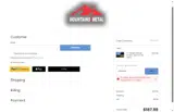 Mountains 2 Metal coupon verification screenshot