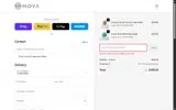 MOVA Globes coupon verification screenshot