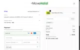 MoveHalal coupon verification screenshot