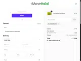 MoveHalal coupon verification screenshot