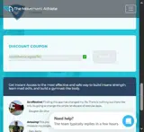 calisthenicsgear30 coupon verification screenshot