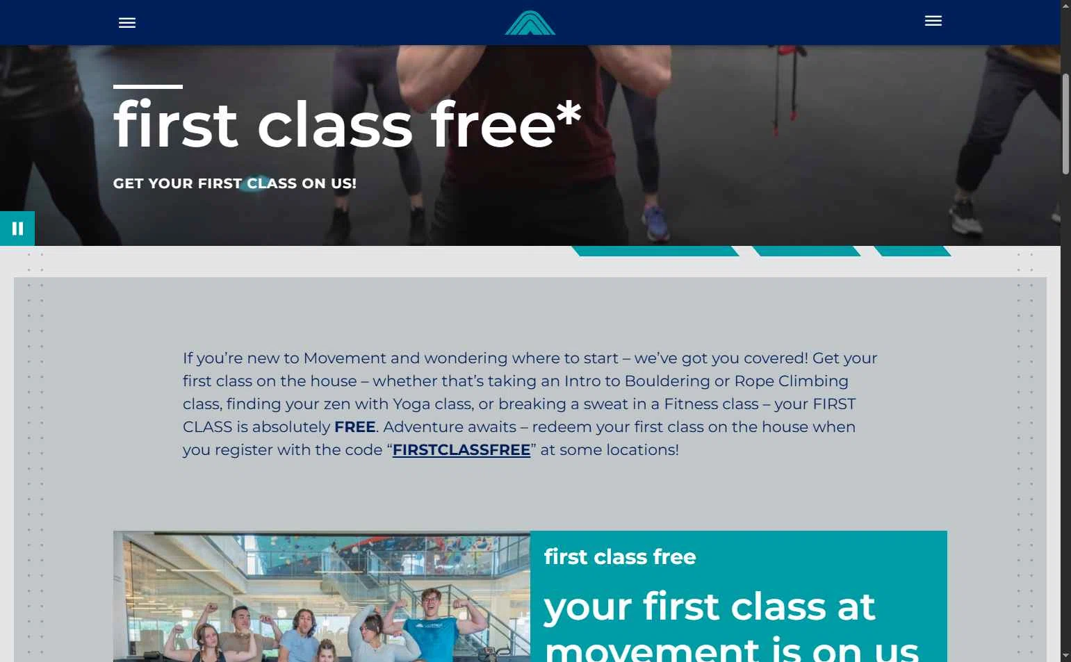 Movement Climbing checkout page showing Movement Climbing promo code box | Screenshot taken by SimplyCodes community member on May 21, 2025
