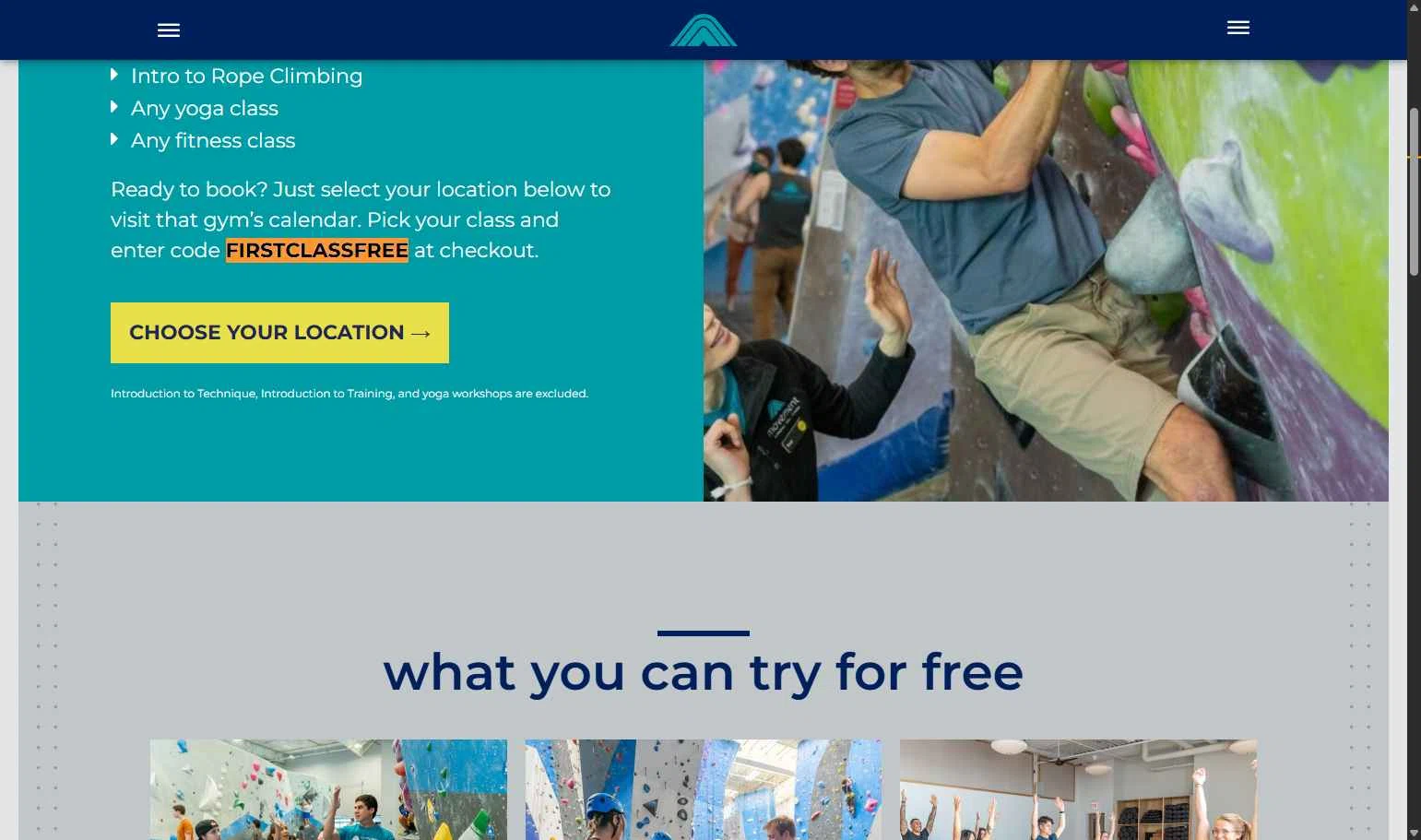 Movement Climbing checkout page showing Movement Climbing promo code box | Screenshot taken by SimplyCodes community member on Dec 6, 2025