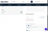 HMD20 coupon verification screenshot