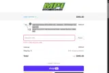 MPI Exhaust Technologies coupon verification screenshot
