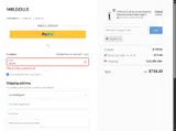 MRLDoll coupon verification screenshot
