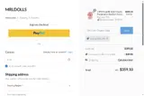MRLDoll coupon verification screenshot