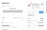 MRLDoll coupon verification screenshot