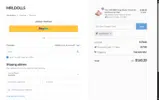 MRLDoll coupon verification screenshot