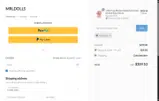 MRLDoll coupon verification screenshot