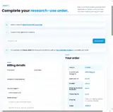 Molecular Solutions Peptides coupon verification screenshot