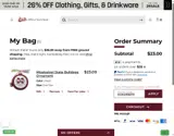 Mississippi State Bulldogs coupon verification screenshot