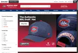 Montreal Canadiens Shop coupon verification screenshot