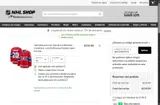 Montreal Canadiens Shop coupon verification screenshot