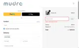 Mudra Band coupon verification screenshot