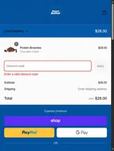 TRY coupon verification screenshot