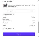 MIGUELDELGADO coupon verification screenshot