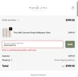 DISCOUNT10 coupon verification screenshot