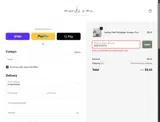 DISCOUNT10 coupon verification screenshot