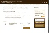 Munson's Chocolates coupon verification screenshot