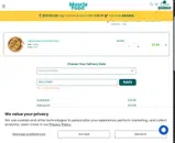 WELCOME5 coupon verification screenshot