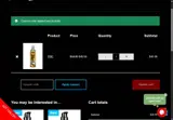 RUSSO15 coupon verification screenshot