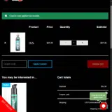 GUTT coupon verification screenshot