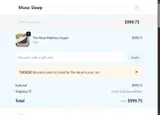 TUCK250 coupon verification screenshot