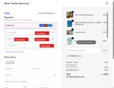 Music Teacher Resources coupon verification screenshot