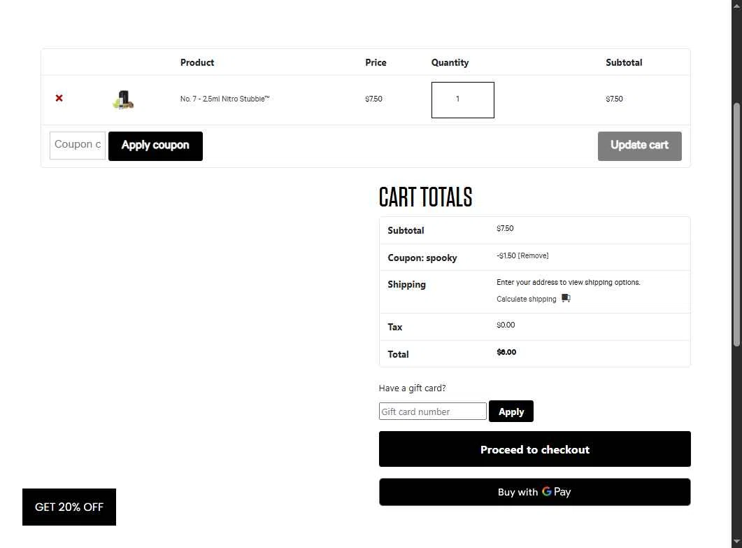 Musk & Hustle checkout page showing Musk & Hustle promo code box | Screenshot taken by SimplyCodes community member on Oct 31, 2025