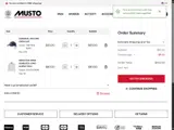 Musto coupon verification screenshot