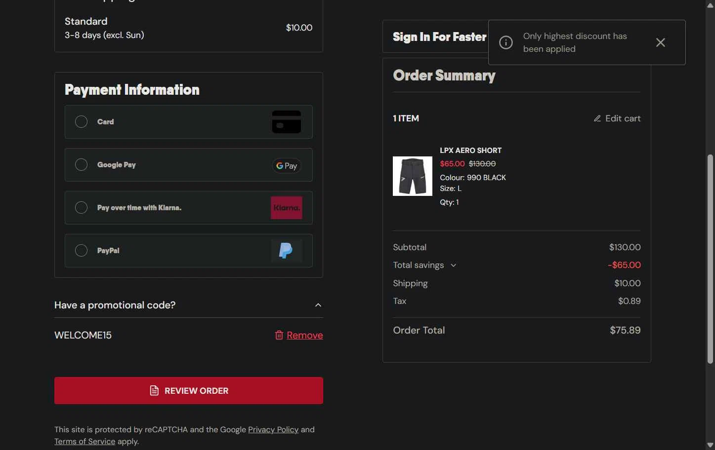 Musto checkout page showing Musto discount code box | Screenshot taken by SimplyCodes community member on Jan 23, 2026
