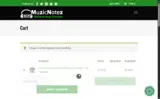MuzicNotez coupon verification screenshot