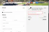 Muzzle-Loaders.com coupon verification screenshot