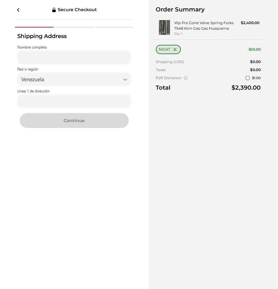MX Locker checkout page showing MX Locker discount code box | Screenshot taken by SimplyCodes community member on Jan 22, 2026