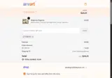 FIRST10 coupon verification screenshot