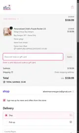 4KIDS coupon verification screenshot
