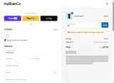 SBB coupon verification screenshot