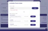 COCHIN10 coupon verification screenshot