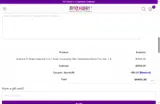 THANKS90 coupon verification screenshot