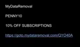 MyDataRemoval coupon verification screenshot