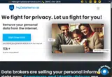 MyDataRemoval coupon verification screenshot