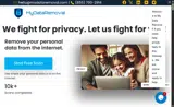 MyDataRemoval coupon verification screenshot
