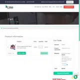 welcome10 coupon verification screenshot