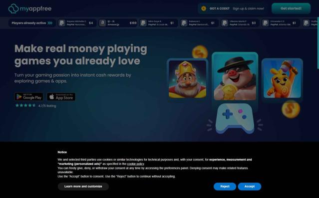 MyFreeApp checkout page showing MyFreeApp promo code box | Screenshot taken by SimplyCodes community member on Aug 12, 2025