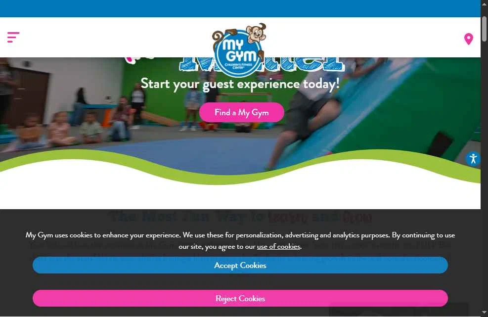 My Gym checkout page showing My Gym promo code box | Screenshot taken by SimplyCodes community member on Feb 6, 2026