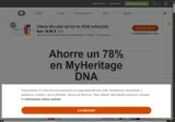 MyHeritage DNA coupon verification screenshot