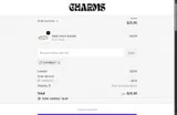 CHARMS15 coupon verification screenshot