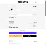 CHARMS20 coupon verification screenshot